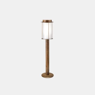 Weldon Grove Heritage Small Bollard Light Antique Brass