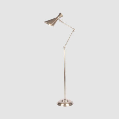 Wexford Adjustable Floor Lamp Antique Silver