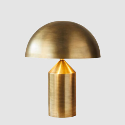 Whimbrel Brass Dome Table Lamp
