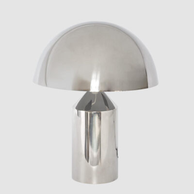 Whimbrel Mushroom Table Lamp Polished Nickel