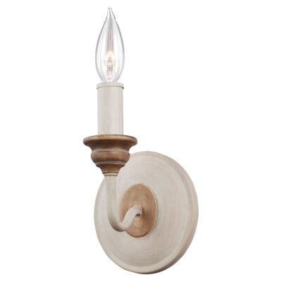 Whitcombe French Provincial Wall Light Chalk Washed Beachwood