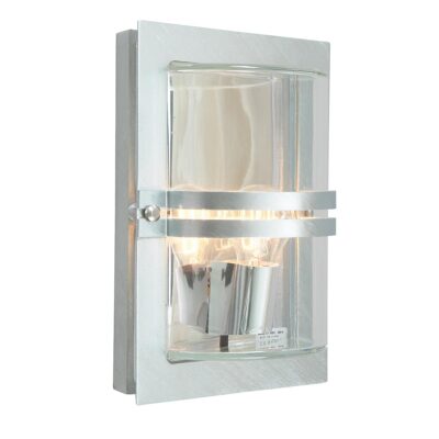 Whitmore Quay Hamptons Outdoor Wall Lantern Galvanised