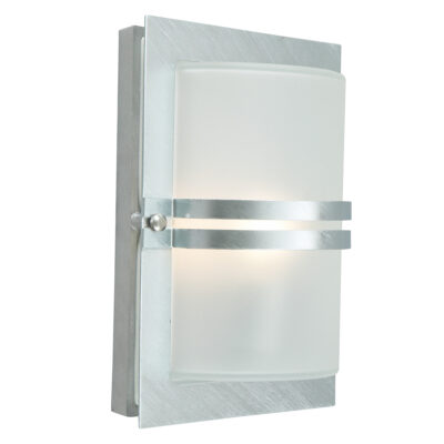 Whitmore Quay Heritage Outdoor Wall Lantern Galvanised