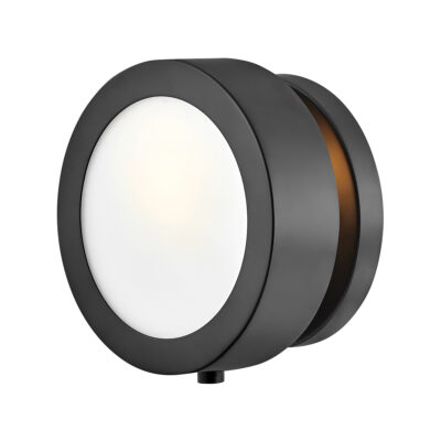 Wickstead Round Wall Light Matte Black