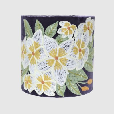 Willoughby French Provincial Frangipani Drum Shade Plum
