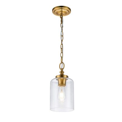 Willowcourt Heritage Mini Pendant Burnished Brass