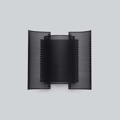 Willowmead Contemporary Perforated Steel Wall Light