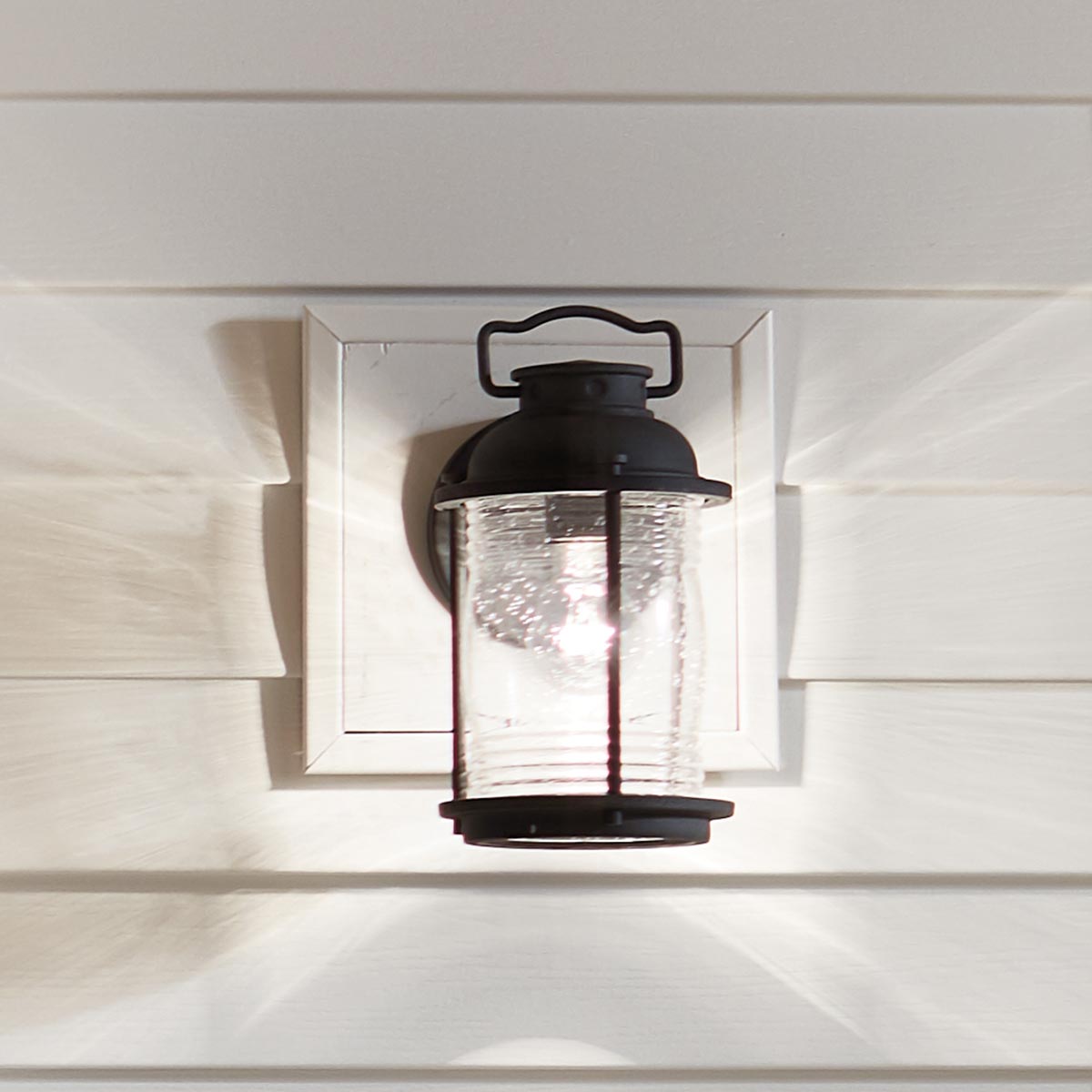 Windermere Cove Hamptons Outdoor Wall Lantern Weathered Zinc Windermere Cove Hamptons Outdoor Wall Lantern Weathered Zinc — detail view