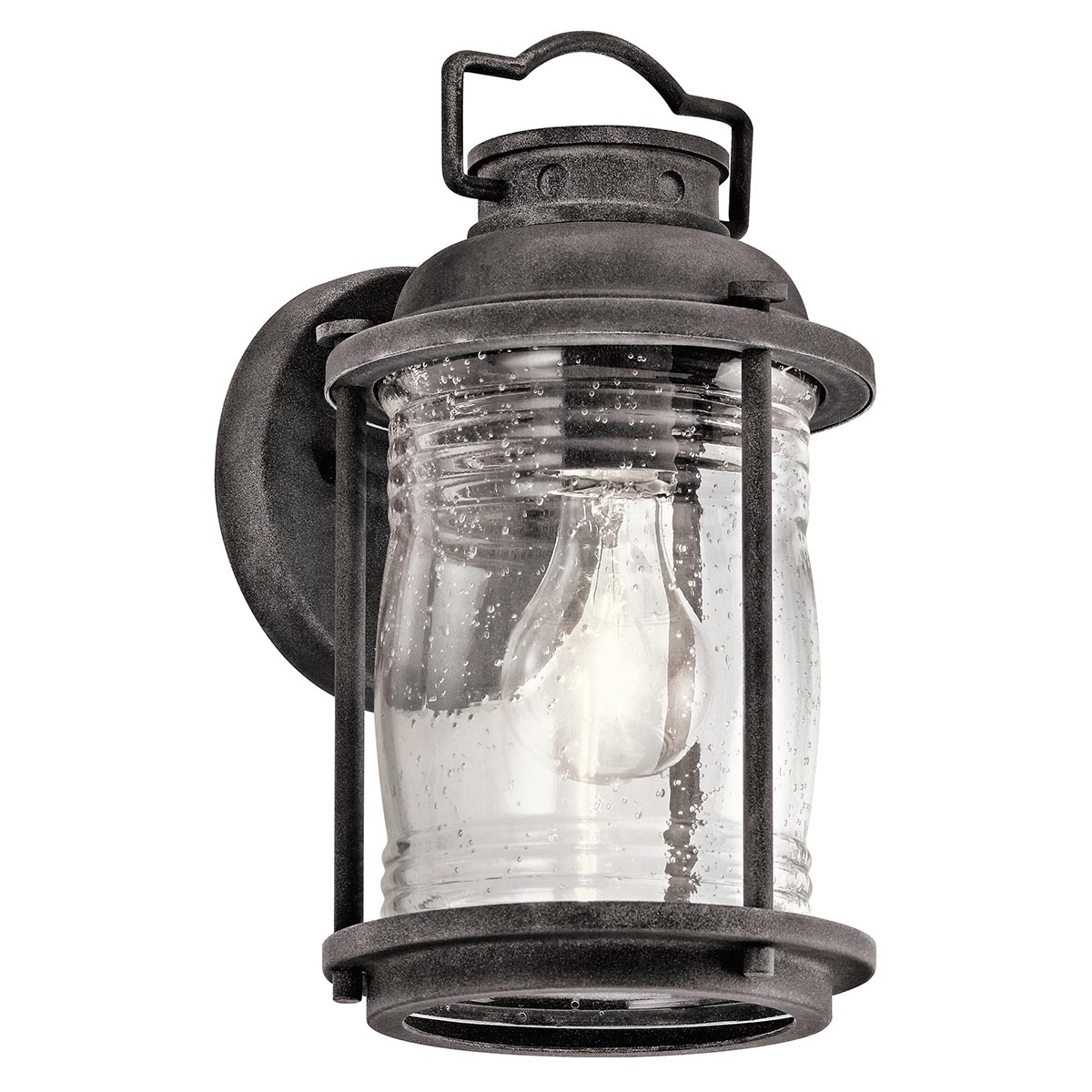 Windermere Cove Hamptons Outdoor Wall Lantern Weathered Zinc