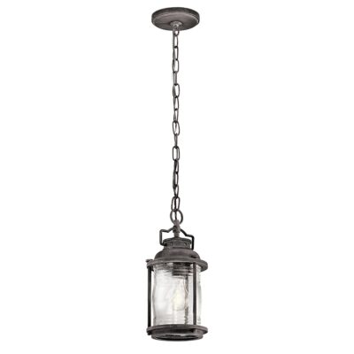 Windermere Cove Hamptons Small Chain Lantern Weathered Zinc