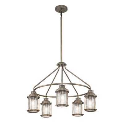 Windermere Cove Heritage Outdoor Chandelier Burnished Bronze