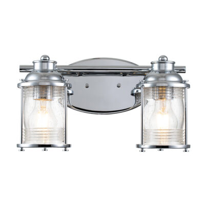 Windermere Cove Vintage Nautical Wall Light Polished Chrome