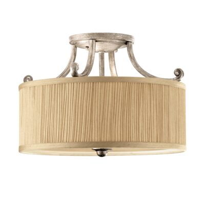 Winterbourne French Provincial Ceiling Semi-Flush Silver Sand