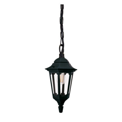 Winterbrook Petite Traditional Chain Lantern Black