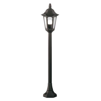 Winterbrook Petite Traditional Pillar Lantern Black