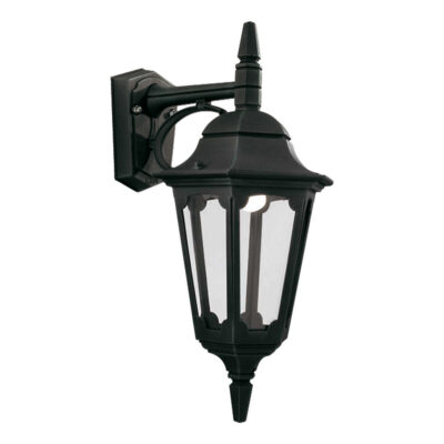 Winterbrook Traditional Down Wall Lantern Black
