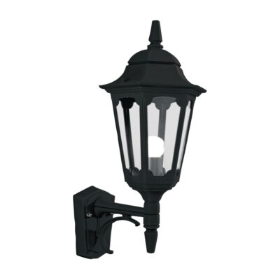 Winterbrook Traditional Outdoor Wall Lantern Black