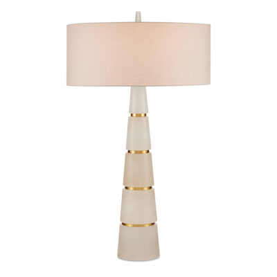 Winterglass French Provincial Table Lamp Natural Brass