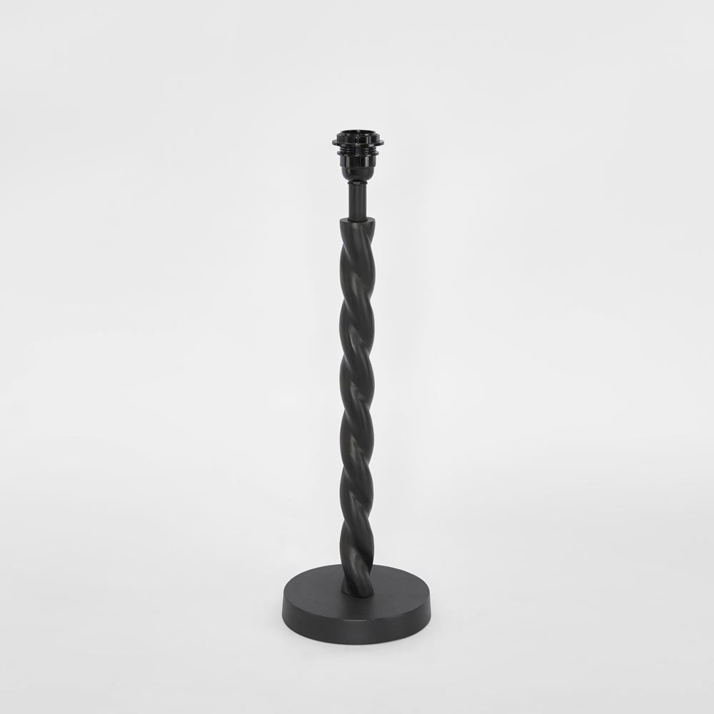 Wisteria French Provincial Barley Twist Table Lamp Base Black