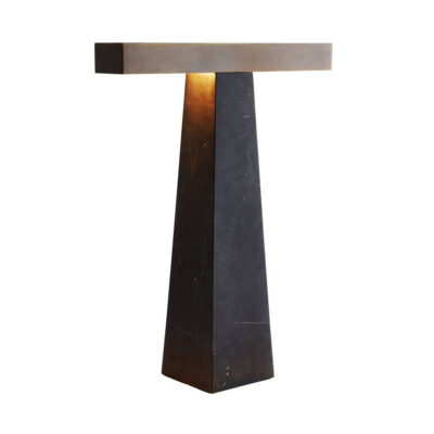 Wolstan Modern T-Shape Table Lamp English Bronze