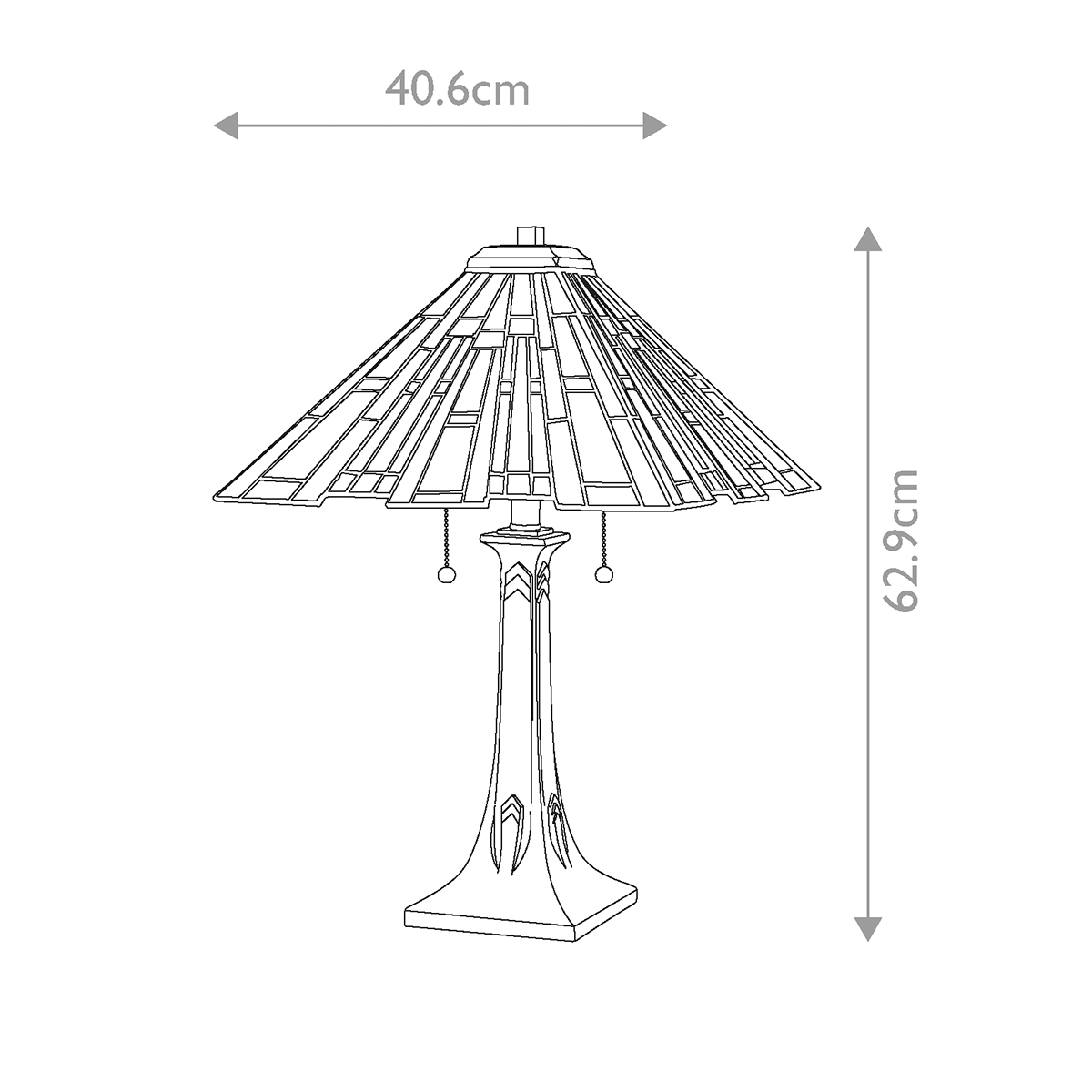 Wrenfield Hollow Tiffany Style Table Lamp Valiant Bronze Wrenfield Hollow Tiffany Style Table Lamp Valiant Bronze