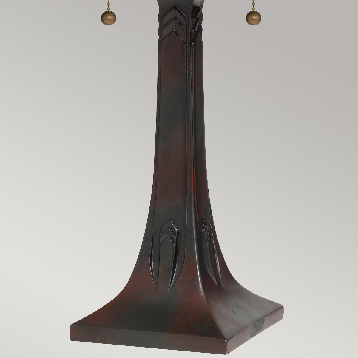 Wrenfield Hollow Tiffany Style Table Lamp Valiant Bronze Wrenfield Hollow Tiffany Style Table Lamp Valiant Bronze — detail view