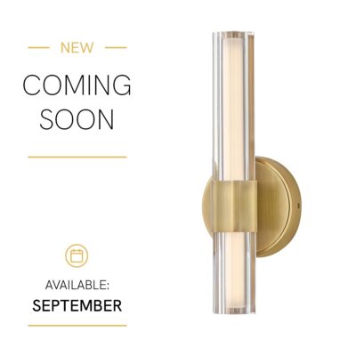 Wrenford Bright Hamptons Wall Light Lacquered Brass