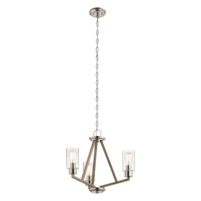 Wrenford Coastal Chandelier Distressed Antique Grey