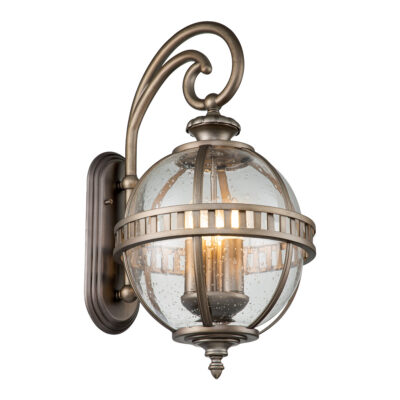 Wrenholt Traditional Outdoor Wall Lantern Burnished Bronze