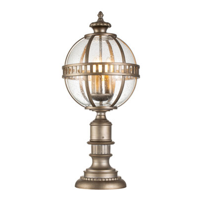 Wrenholt Victorian Pedestal Lantern Burnished Bronze