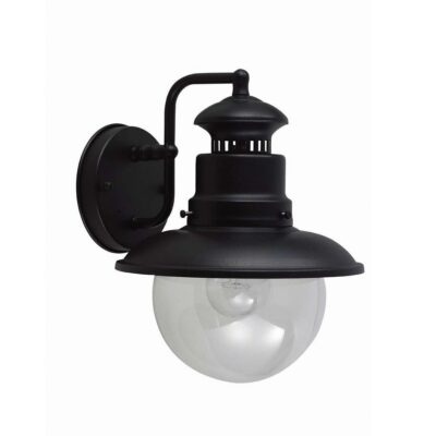 Wychwood Traditional Outdoor Wall Lantern Black