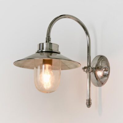Wymondham Heritage Outdoor Wall Light Antique Silver