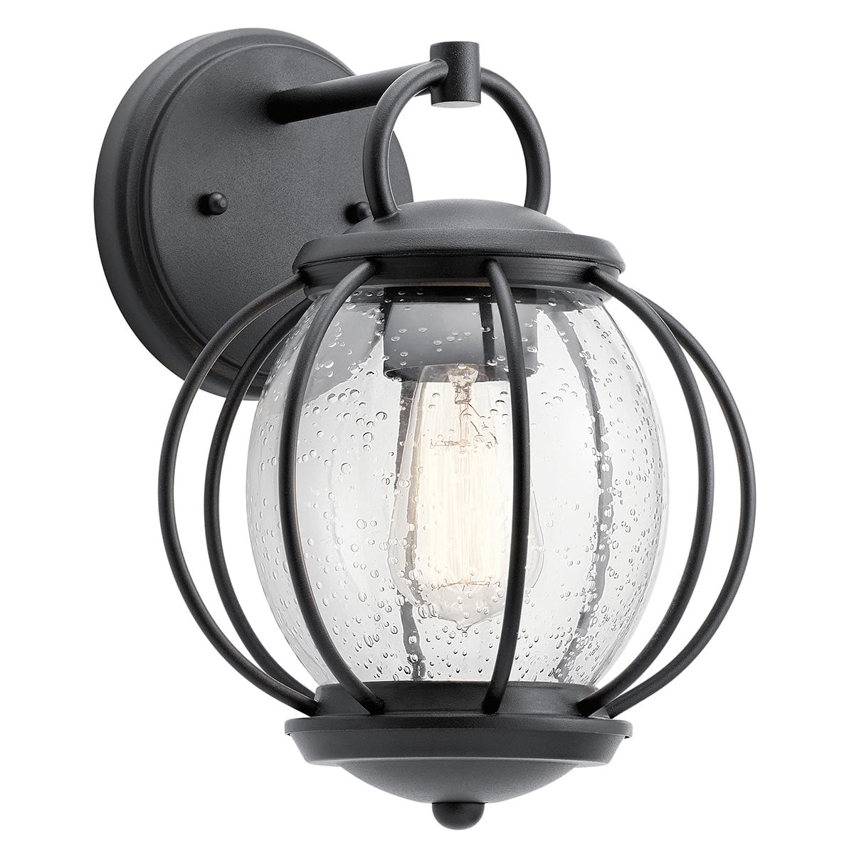 Yarrambat Grove Heritage Outdoor Wall Light Textured Black